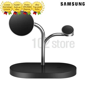 Chargeur sans fil magnétique Samsung 3 en 1 Super rapide 3 appareils en même temps Qi2 - Photo 1 sur 7