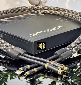 VIABLUE , NF-S6 AIR T8, XLR   RCA /Chinch, 2x 150 cm, High-End Audiokabel 👌🏻 - Bild 1 von 4