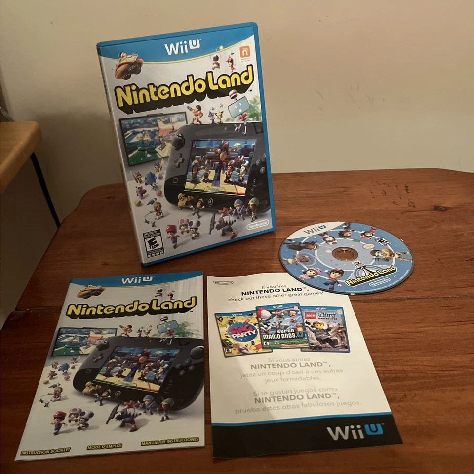 Nintendoland (Nintendo Wii U, 2012) CIB Complete w/Manual Tested & Working - Image 1 of 4
