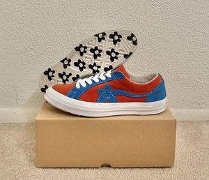 Zapatos Converse Golf Le Fleur x One Star Ox Lava Fundida/Azul Diva/Blanco Talla 9 - Imagen 1 de 6