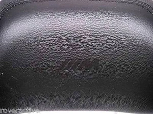 BMW E63 E64 6 Series 2004-2011 M6 OEM Merino Leather Headrest Pair NEW - Picture 1 of 1
