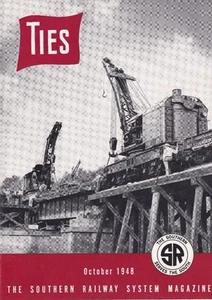 1948 Southern Railway TIES magazine -October - Picture 1 of 1