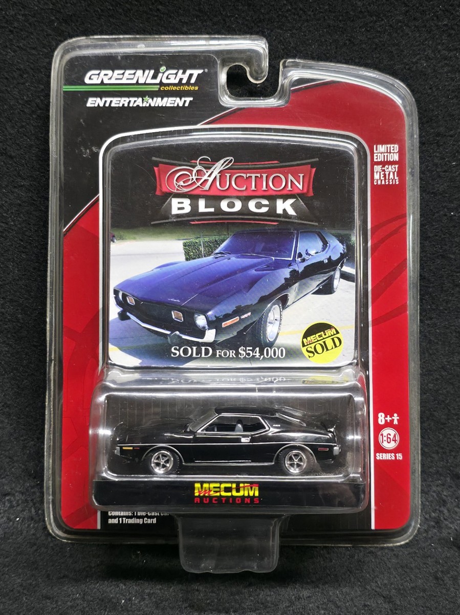 Greenlight AMC Javelin Contemporary Manufacture Diecast Cars Greenlight AMC Javelin Contemporary Manufacture Diecast Cars