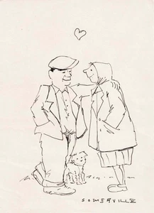 Dibujo original George Somerville 2 - Imagen 1 de 1