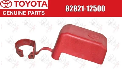 Cubierta de conector de terminal de batería Toyota OEM 82821-12500 para Avensis Foto 1 de 4