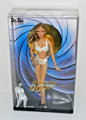 DR. NO JAMES BOND 007 BARBIE HONEY RIDER BOND GIRL BLACK LABEL NOVO LACRADO R4464 - Imagem 1 de 4