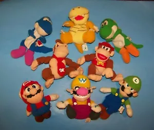 Nintendo Collectibles Sitzsack Figuren Vintage 1997 (8er Set) Nintendo 64 - Bild 1 von 9