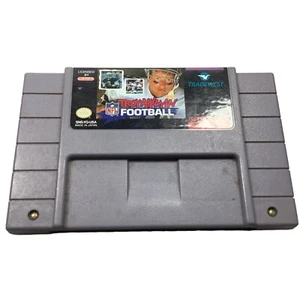 Vintage SNES Game, Troy Aikman NFL Football Super Nintendo - Picture 1 of 5