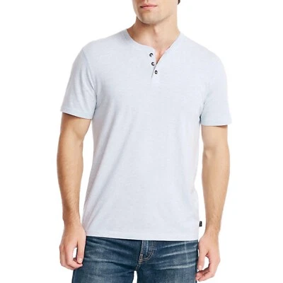 Henley de manga corta Lucky Brand para hombre talla PEQUEÑA Skyway Foto 1 de 4