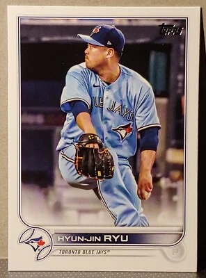 Hyun-Jin Ryu 2022 Topps Baseball Series 1 #297 Toronto Blue Jays - Image 1 of 2
