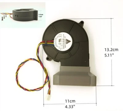 NVIDIA Tesla P40 P100 M40 scheda grafica ventola turbina raffreddamento BFB1012VH