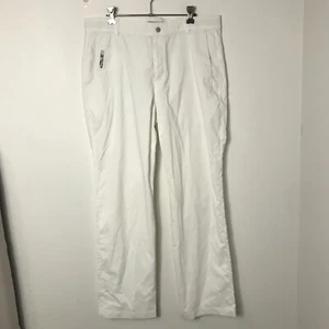 Nike Golf Men’s Dri Fit White Pants Size M Excellent Condition - Picture 1 of 7