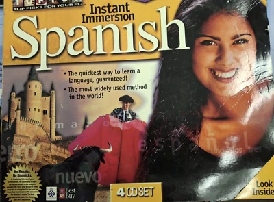INSTANT IMMERSION SPANISH 4 CD SET - Image 1 of 2