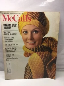 McCall’s November 1969 Bernadette Devlin’s Own Story, The Fall Of The Bra - Bild 1 von 1
