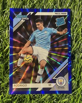 2019-20 Chronicles RODRIGO Rodri Blue Press Proof 62/75 rated rookie TRUE RC - Image 1 of 2