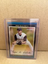 2002 BOWMAN CHROME GOLD REFRACTORS JOSE BAUTISTA #348 RC  45/50!🔥