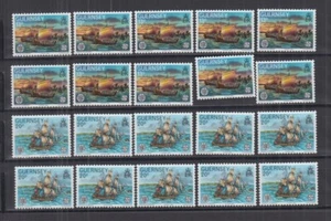 D632. 10x Guernsey - MNH - Transport - Ship - Europa CEPT - Queen - Picture 1 of 1
