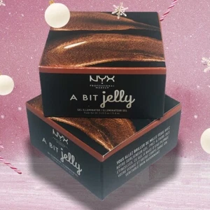 NYX Professional Cosmetics A Bit Jelly Gel Illuminator .53 oz Bronz Lot of 2 - Picture 1 of 12