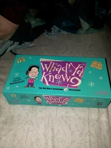 MICHAEL FELDMAN'S WHAD' YA KNOW Party Game with Bobblehead New Open Box - Picture 1 of 5