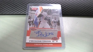 Aspire Rookie Auto D'Brickashaw Ferguson Virginia 2006 - Imagen 1 de 2
