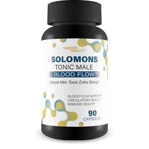 Solomons Tonic - Our Best Mens Blood Flow Supplement - Good Blood Flow Support - Picture 1 of 7