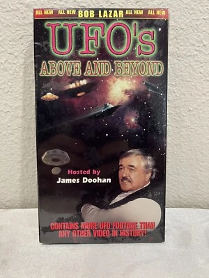 UFO Encounters VHS Tape Paranormal Video SEALED Above Beyond James Doohan Trek - Image 1 of 4