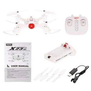 Syma X23 4 Canales 6 Ejes 360 Control Remoto Cuadricóptero Drone Luces Sin Cabeza - Imagen 1 de 35