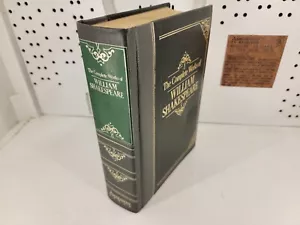 VERGOLDETE Komplettwerke von William Shakespeare Ledermeisterbibliothek Amaranth - Bild 1 von 6