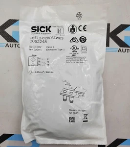 Sensor de proximidad Sick 1052248 10-30VDC 200mA clase 2 tipo 1 IME12-02BPSZW6S - Imagen 1 de 3