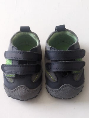 Zapatillas niño talla 0-6. Cuero artesanal suave y saludable. Negro. Jax 0729 Foto 1 de 4