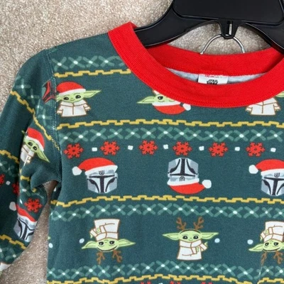 Hanna Andersson STAR WARS Christmas Pajama Set pjs Size 12 150cm Long Sleeve - Image 1 of 4