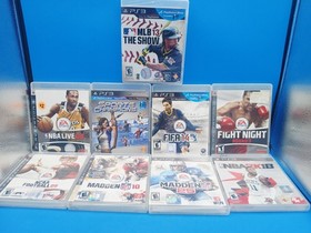 PlayStation 3 Video Game Lot of 9 Pre-owned. 8 Used, 1 New. Tested...