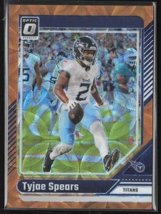 2024 Donruss Optic #191 Tyjae Spears Orange Scope #/79 - Picture 1 of 2