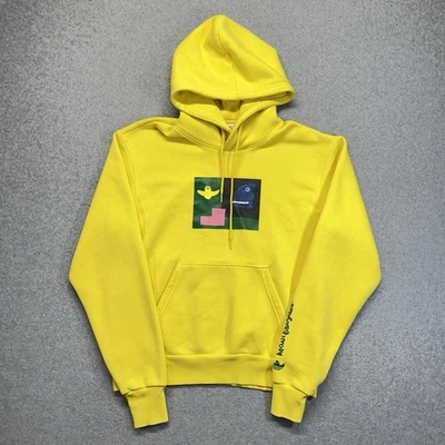 Adidas Marc Gonzales Shmoo Hoodie Men’s Small Yellow Skate Graphic - Image 1 of 4