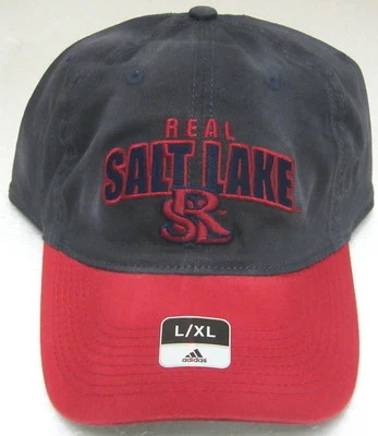 MLS Real Salt Lake Multi-Color Relaxed Fit Flex Fitted Hat By adidas, Size L/XL - Image 1 of 2
