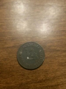 Vintage State of Missouri Sales Tax Receipt Token - Bild 1 von 1