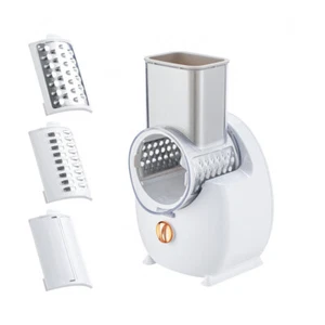 Electric Vegetable Food Rotary Drum Grater Chopper Slicer Fruit K4M6 - Picture 1 of 10