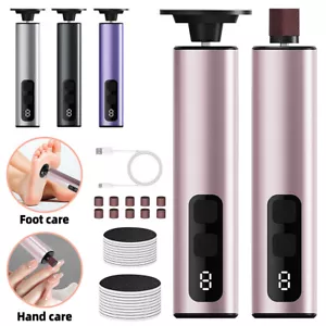 Electric Callus Remover Powerful Electric Foot File Grinder Sander Machine Speed - Picture 1 of 24