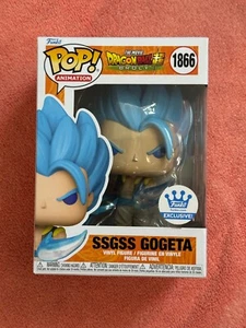 Funko Pop! DBSB SSGSS Gogeta Funko Shop exclusivo con protector de 0,5 mm - Imagen 1 de 6