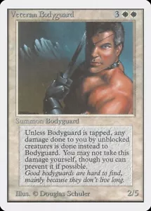 Magic The Gathering guardaespaldas veterano ilimitado Magic The Gathering Magic The Gathering - Imagen 1 de 1