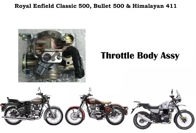Royal Enfield "Classic & Bullet 500 & Himalayan 411 Throttle Body Assy" - Image 1 of 4