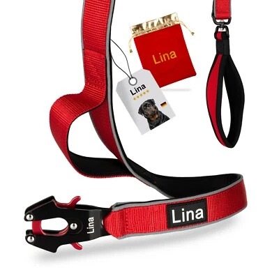 Hundeleine Lina 1.5 M  für mittelgroße & große Hunde&  Dog Leash reflektierend - Bild 1 von 4