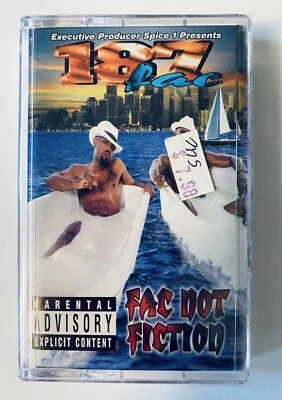 187 FAC Fac Not Fiction Cassette Tape SEALED 1997 Gangsta Rap RARE HTF - Image 1 of 4