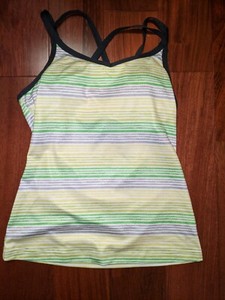 danskin now semi fitted tank top