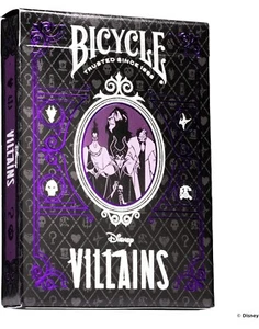 Bicycle Playing Cards Disney Villains Poker Playing Card Deck Official - Picture 1 of 7