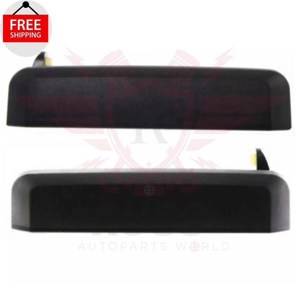 New Front Exterior Door Handle 2Pc Fits 1986-1997 Nissan Pickup D21 Pathfinder - Image 1 of 4
