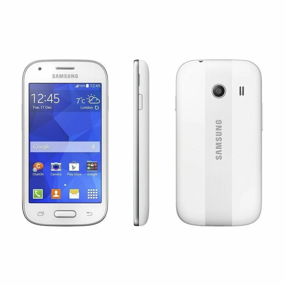 New Samsung Galaxy Ace Style SM-G310 White 4" 5MP Camera Sim Free Unlocked - Image 1 of 1