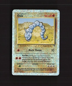 Onix 84/110 Legendary Collection Firework Reverse Holo Pokemon Card DMG - Picture 1 of 2