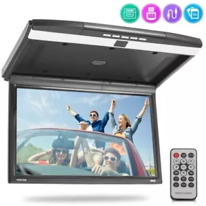 Pyle Vehicle Flip-Down Display Screen-1080p Support, 15.6’’ Display, Roof Mount - Picture 1 of 7