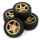 4Pcs Widen Tyres Tires Wheel for WLtoys 104009 12428 124019 144001 FY03 RC Car J